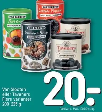 Van Slooten Eller Taveners 200-225 g