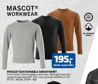 Davidsen MASCOT SUSTAINABLE SWEATSHIRT tilbud