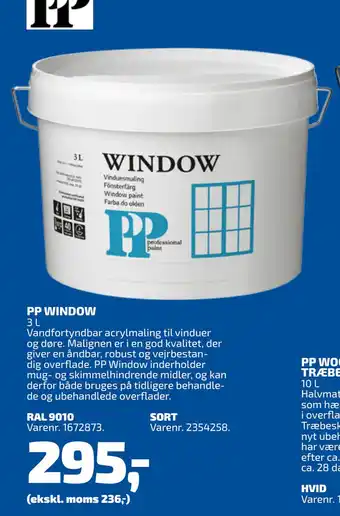 Davidsen PP WINDOW tilbud