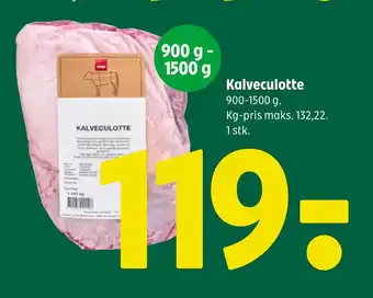 Coop 365 Kalveculotte tilbud