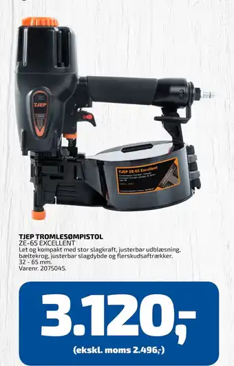 Davidsen TJEP TROMLESØMPISTOL tilbud