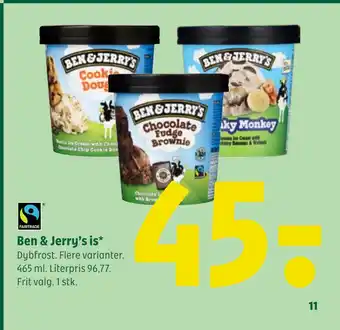 Coop 365 Ben & Jerry’s is tilbud