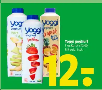 Yoggi yoghurt