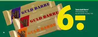 Coop 365 Toms Guld Barre tilbud