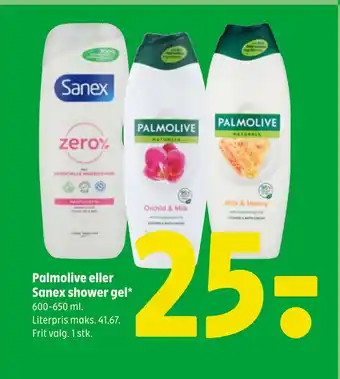 Coop 365 Palmolive eller Sanex shower gel tilbud