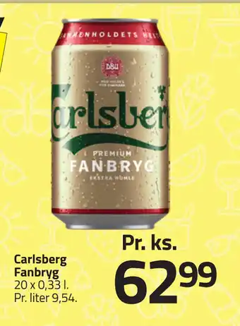 Fleggaard Carlsberg Fanbryg tilbud