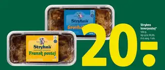 Coop 365 Stryhns leverpostej tilbud