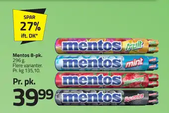 Fleggaard Mentos 8-pk tilbud