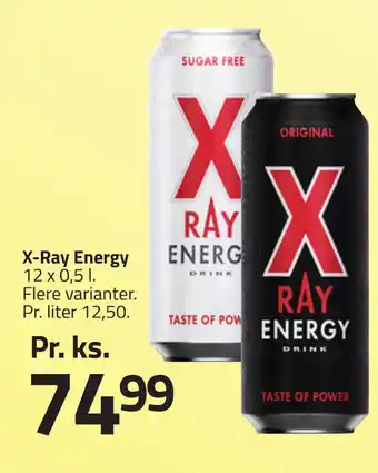 Fleggaard X-Ray Energy tilbud