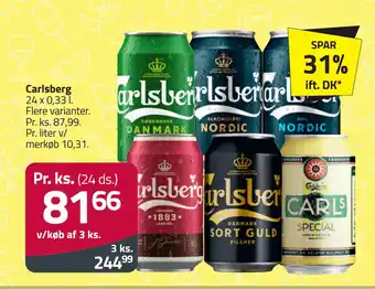 Fleggaard Carlsberg tilbud