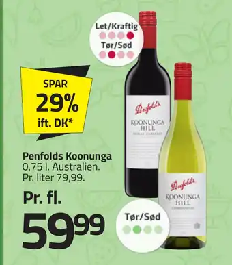 Fleggaard Penfolds Koonunga tilbud