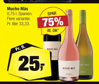 Calle Mucho Más tilbud