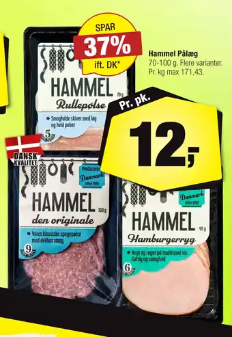 Calle Hammel Pålæg tilbud