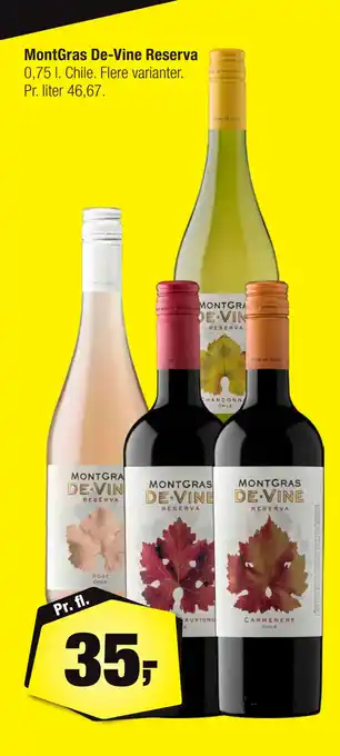 MontGras De-Vine Reserva