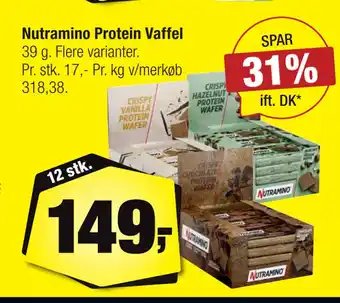 Calle Nutramino Protein Vaffel tilbud