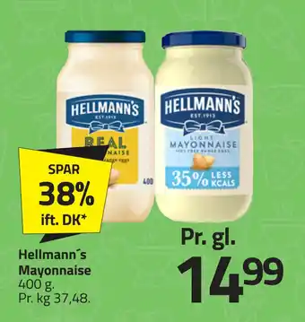 Fleggaard Hellmann´s Mayonnaise tilbud