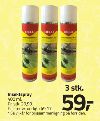 Fleggaard Insektspray tilbud