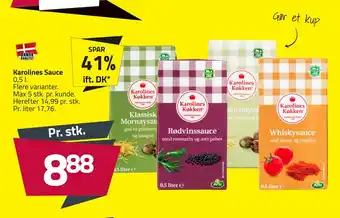 Fleggaard Karolines Sauce tilbud