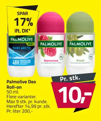 Fleggaard Palmolive Deo Roll-on tilbud