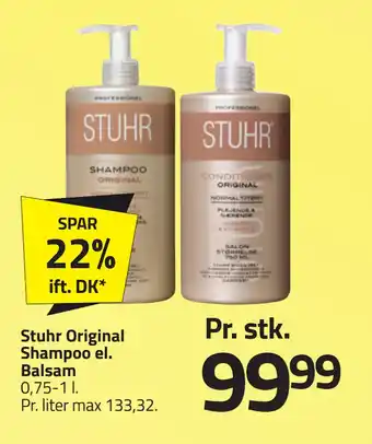 Fleggaard Stuhr Original Shampoo el. Balsam tilbud