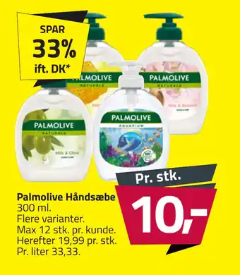 Fleggaard Palmolive Håndsæbe tilbud