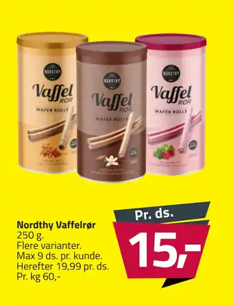 Nordthy Vaffelrør