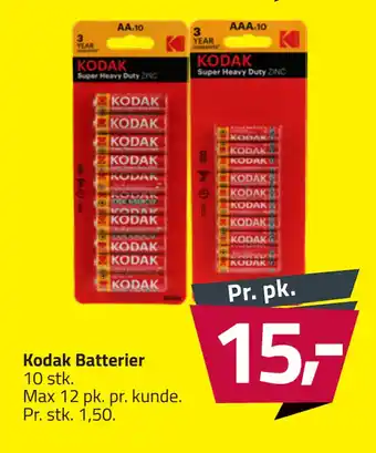 Fleggaard Kodak Batterier tilbud