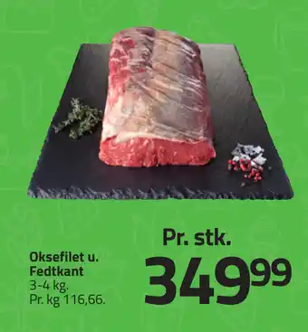 Fleggaard Oksefilet u. Fedtkant tilbud