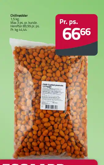 Fleggaard Chilinødder tilbud