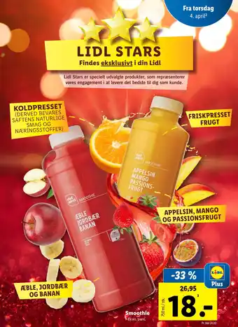 Lidl Smoothie tilbud