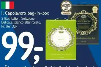 Føtex apolavoro Bag In Box 3 Liter tilbud