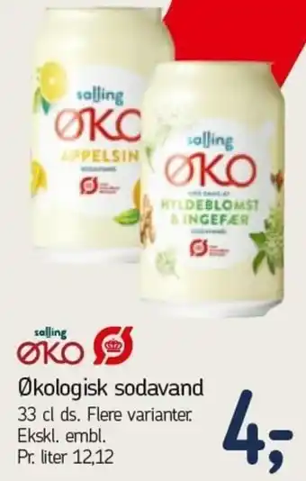 Føtex Øko Økologisk Sodavand tilbud