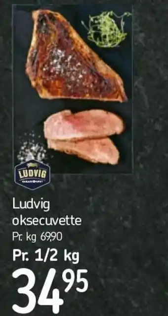 Føtex Ludvig Oksecuvette 1/2 Kg tilbud