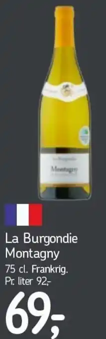 La Burgondie Montagny 75 cl