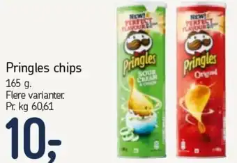 Føtex Pringles Chips 165 g tilbud