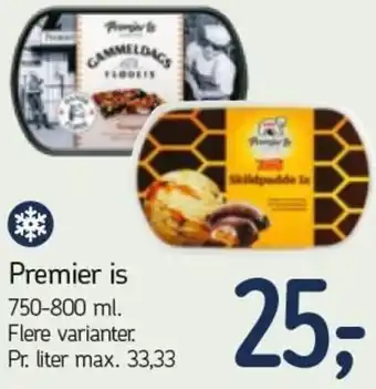 Føtex Premier Is 750-800 ml tilbud