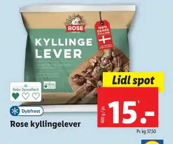 Lidl Rose kyllingelever tilbud