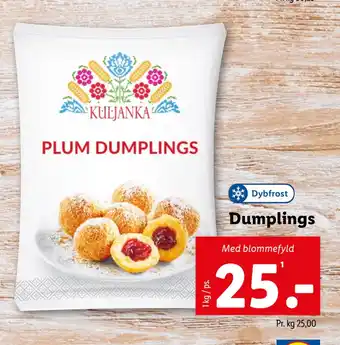 Lidl Dumplings tilbud
