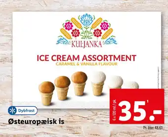 Lidl Østeuropæisk is tilbud