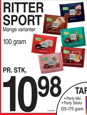 ABC Lavpris RITTER SPORT tilbud