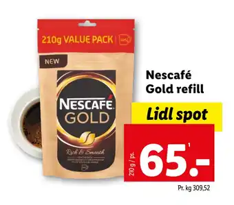 Lidl Nescafé Gold refill tilbud