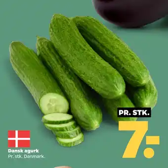 Netto Dansk agurk tilbud