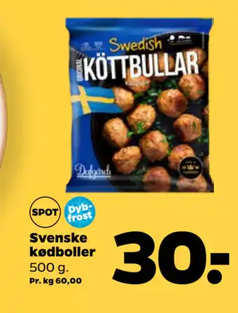 Netto Svenske kødboller tilbud