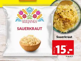 Lidl Sauerkraut tilbud