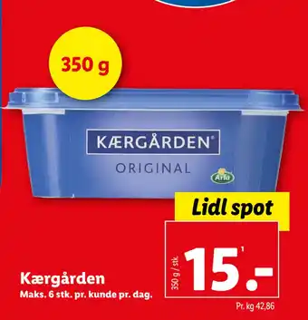 Lidl Kærgården tilbud