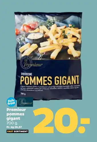 Netto Premieur pommes gigant tilbud