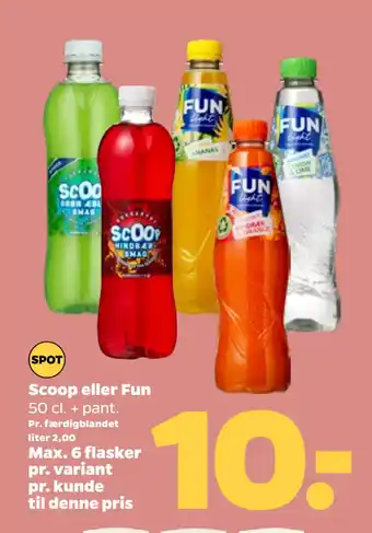 Netto Scoop eller Fun tilbud