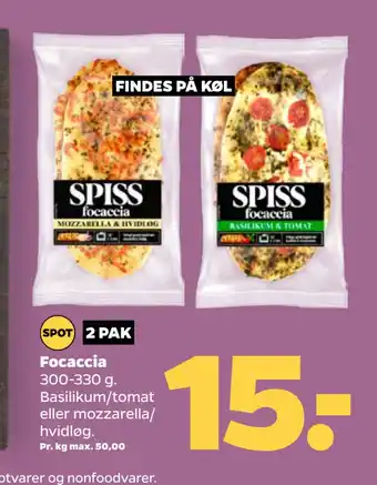 Netto Focaccia tilbud
