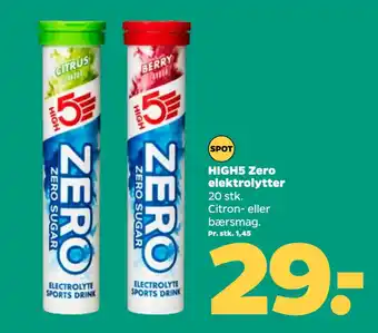 HIGH5 Zero elektrolytter