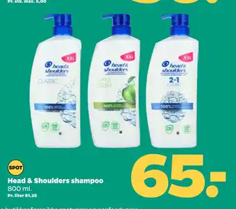 Netto Head & Shoulders shampoo tilbud
